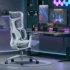 Högkvalitativ ergonomisk kontorsstol med fotstöd - Bild 5